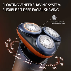 Afeitadora Eléctrica Multifuncional 4 en 1, Recortadora de <span class=keywords><strong>Barba</strong></span>, Resistente al Agua IPX6, Recargable por USB, 3 Cabezales Rotatorios, <span class=keywords><strong>para</strong></span> RV, Hotel, Bikini - Product Image 5