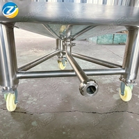 Système de brassage ZJ 500L en acier inoxydable 304 316L, réservoir de mélange, réservoir de brassage pour la fabrication de la bière et la distillation d'alcool