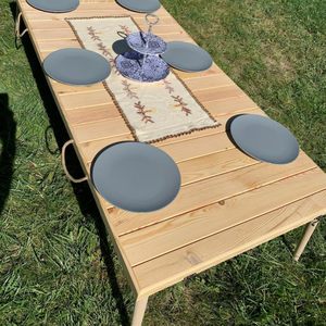 Grande Boho fatto a mano <span class=keywords><strong>basso</strong></span> tavolo <span class=keywords><strong>da</strong></span> Picnic pieghevole <span class=keywords><strong>in</strong></span> <span class=keywords><strong>legno</strong></span> auto tavolo <span class=keywords><strong>da</strong></span> Picnic per campeggio all'aperto spiaggia <span class=keywords><strong>giardino</strong></span> <span class=keywords><strong>basso</strong></span> sedile <span class=keywords><strong>legno</strong></span> mobili - Product Image 6