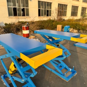 Elevador de Tijera Hidráulico de 3.5T para Instalación en Suelo - Diseño Empotrado que Ahorra Espacio, Elevación Estable para Talleres Automotrices Comerciales - Product Image 4