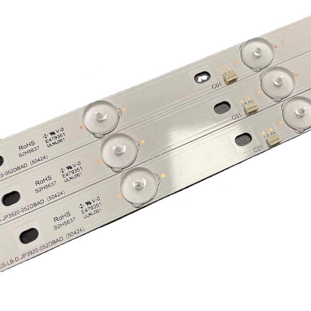 High Quality JS-LB-D-JP3920-052(50424) E479351 1set/3pcs TV Backlight LED Strips