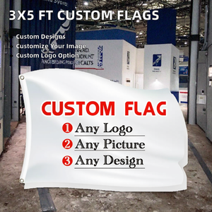 Bandera Nacional Portátil Personalizada de 3x5 Pies, Impresión de Fábrica de Alta Calidad para Automoción, Educación y Publicidad - Product Image 3