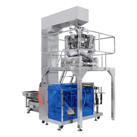 Machine d'emballage verticale automatique multifonctionnelle VFFS pour aliments, cigarettes, poudre, granulés avec sacs en papier/feuille d'aluminium