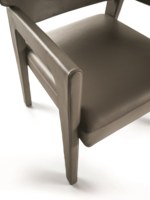 Moderne High-End-Esszimmer möbel Leder Esszimmers tühle