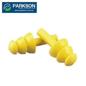 Tapones para los Oídos de Espuma de Poliuretano de Triple Capa Amarillos PARKSON EP-531 de Alta Calidad, Reducción de Ruido, Protección Auditiva, Reutilizables, de Inserción - Product Image 1