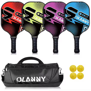 Raquette de pickleball <span class=keywords><strong>en</strong></span> graphite thermoformé personnalisée approuvée par l'USAPA, vente <span class=keywords><strong>en</strong></span> gros, fibre de carbone 3K 18K, ensemble de raquettes de pickleball - Product Image 2