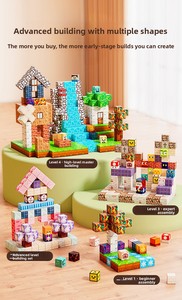 Bloques de Construcción Magnéticos de 2.0cm para Niños, Personalizables, para Crear Mi Mundo, Rompecabezas Magnéticos, Mini Juguetes, Cubo Magnético, Juguetes DIY - Product Image 5