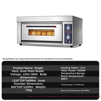 Four électrique commercial et domestique, plusieurs modèles, grande capacité, grand four de boulangerie pour pain, gâteaux