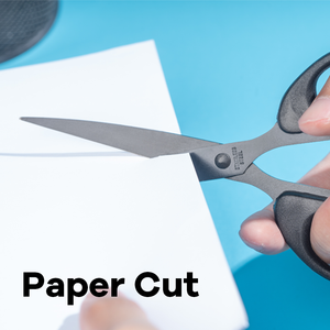 Bán buôn đa năng đen lưỡi thép không gỉ kéo DIY lớp trẻ em/văn phòng/hộ gia đình thủ công cắt kéo - Product Image 2