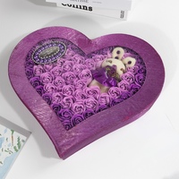 Savon Artificiel Créatif Fait Main Fleur Boîte Cadeau Saint Valentin Fête des Mères Nouvel An Graduation Thanksgiving Noël Halloween