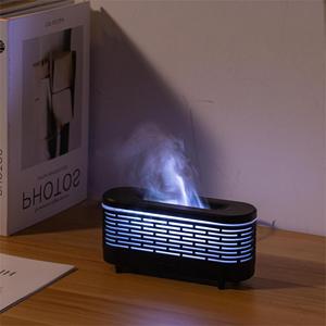 All'ingrosso USB arcobaleno fiamma luce luce camera da letto piccolo umidificatore Hotel diffusore olio essenziale macchina per aromaterapia - Product Image 3