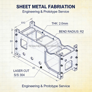 Fabrication sur mesure de tôles en acier inoxydable, services de découpe laser, estampage, soudage des métaux et traitement de pièces d'ingénierie - Product Image 5