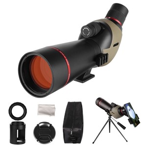 Longue-vue 20-60X60, diamètre de l'objectif 60 mm, entièrement multicouche avec adaptateur pour téléphone, 780 g, pour la chasse et l'observation des oiseaux - Product Image 4