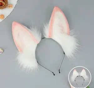 Animal Ears Cute Lolita Hair Headband Accessories Girl Hair Accessories Cosplay Props Fox Ears Headband