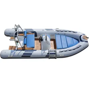 Ce Rib 480 Raft Jet Sailing Rubber Small Bateau Center Console Aluminio Zodiac Pvc Racing Boat With Custom Made Logo