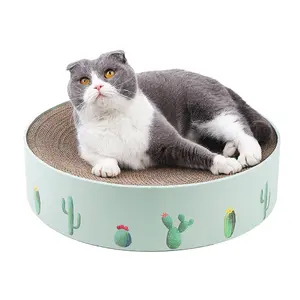 ZMaker Sphärische Wellpappe Cat Scratching Round Bed Board