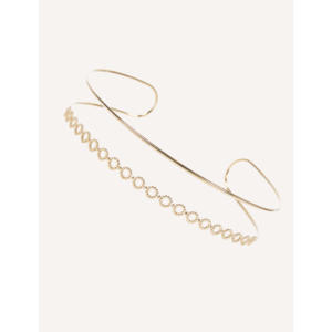 CUCOCUCA YFB 015 Collar de cadena circular de acero inoxidable, joyería moderna, ideal para conjuntos de verano, envío en 48 horas a la UE - Product Image 1