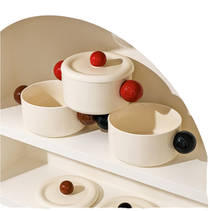 Tazón Grande para Sopa, Estilo Moderno, con Doble Asa, Cerámica Ecológica, Duradero, para Fideos Instantáneos, Ideal para Dormitorios Estudiantiles y Regalos Empresariales - Product Image 1