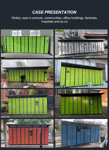 Smart <span class=keywords><strong>Packstation</strong></span> Casillero logístico inteligente para edificios escolares y de oficinas con control remoto - Product Image 6