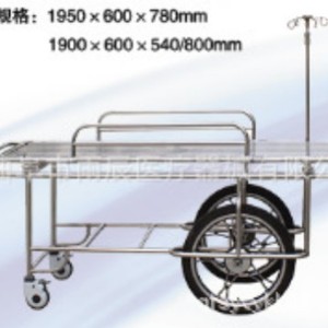 Carrito de Emergencia de Acero Inoxidable 1900*600*780mm para Transporte de Pacientes Médicos - Product Image 4