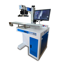 Machine de marquage laser à fibre de positionnement automatique CCD Visual de plaque de ligne d'assemblage de matériel et de produits métalliques