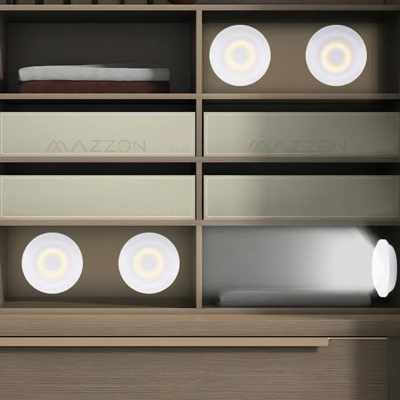 סגנון מינימליסטי כפול מתכוונן COB אור ארון חדר שינה LED מנורת לילה תלויה סוללה