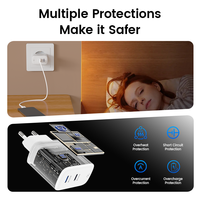 Chargeur rapide Pd 20w 25w, prise UK, câble type C, kit jaune noir, adaptateur secteur double USB C pour téléphone Android, fabrication OEM