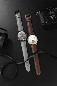 Montre-bracelet automatique de luxe pour homme, mécanique, squelette, étanche, tourbillon - Product Image 5