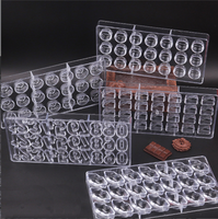 Fournisseur direct d'usine de nouveaux ensembles d'outils de bricolage en plastique écologique pour le chocolat et de moules à chocolat simulés en stock