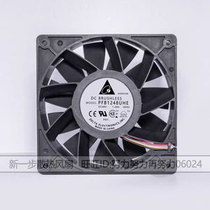 Ventilateur de serveur Delta Pfb1248uhe 120 mm 48 V 1,2 A 4 fils PWM à haut débit d'air - Product Image 1