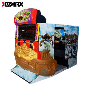 Vente directe usine : Machine de jeu d'arcade Deadstorm Pirates, simulateur de tir à la pistolet à monnayeur pour deux joueurs, style maison - Product Image 1