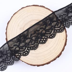 Эластичное кружево из нейлоновой нити класса люкс, экологически чистое, с цветочным узором, для нижнего белья, боди и чулок. - Product Image 2