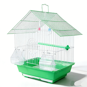 Jaula para Pájaros de Metal y Plástico Personalizada para Razas Pequeñas, Uso en Interiores, Bandeja de Plástico para Cría de Aves Incluida, Multicolor - Product Image 3