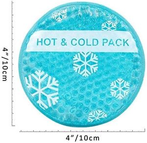 Bolsa de Compresión Mini Económica, Pequeña, para Terapia de Frío y Calor, 6 Unidades, Bolsa de Compresión Reutilizable con Perlas de Gel Redondas, Terapia de Frío y Calor - Product Image 2