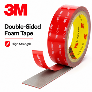 Ruban adhésif double face en mousse acrylique 3M VHB <span class=keywords><strong>5608</strong></span>, 0,8 mm, gris, pour collage de métaux et de plastiques - Product Image 4