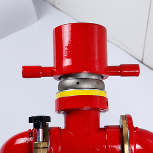 Canon à eau manuel fixe DN20 en fonte, double fonction, jet droit et pulvérisation de brouillard, pour incendies de classe A et B - Product Image 2