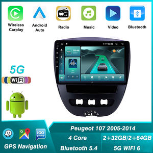 <span class=keywords><strong>Android</strong></span> <span class=keywords><strong>Auto</strong></span> Stereo Dashboard Car Radio Multimedia Head Unit pour Peugeot 107 <span class=keywords><strong>Citroen</strong></span> <span class=keywords><strong>C1</strong></span> pour Toyota Aygo 2005-2014 - Product Image 4