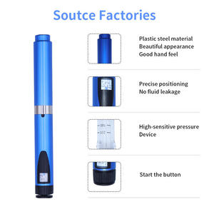 60 IU Reusable Aluminum Alloy Beauty Care <b>Pen</b> Variable Dose Setting for Hyaluronic Acid <b>Refillable</b> 3ml Cartridge Applicator - Product Image 3