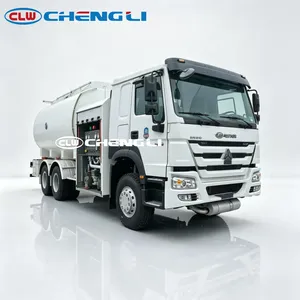 Camion de ravitaillement aérien 6x2 pour carburant Jet A1 et kérosène, avec réservoir mobile d'aviation efficace pour aéroports - Product Image 3