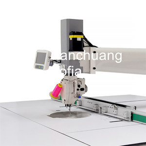 Machine à coudre industrielle programmable à commande automatique, adaptée aux chaussures, aux vêtements/machine à coudre informatisée - Product Image 3