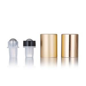 Chai Nước Hoa Dạng Cuộn Tròn Trong Suốt Hình Chữ Nhật 10Ml Có Nắp Bi Lăn Màu Vàng Bạc - Product Image 6