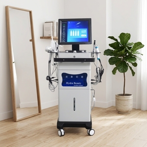 Best Skin Deep Cleaning Oxygen Aqua Jet Peel Wrinkle Removal Hydro Dermabrasion 15 in 1 Skin Analysis Facial Care Appliances - Product Image 1