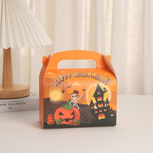 Various Occasions Halloween <b>Party</b> Candy Gift Box Creative Hand-Held Cardboard Candy Gift Packaging Empty Box Made in Vietnam - Product Image 4
