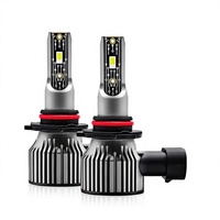 Phares LED de voiture transfrontaliers les plus vendus H7 9005 Ampoules de phares avant universelles à brancher 120W ATC Améliorations de compatibilité automobile
