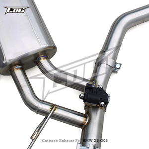Catback ท่อไอเสียสแตนเลสสำหรับ BMW X5/X6 G05 M40i 3.0T 2019-2023 - Product Image 3