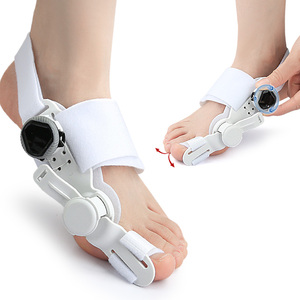 <span class=keywords><strong>Orthèse</strong></span> pour <span class=keywords><strong>Hallux</strong></span> <span class=keywords><strong>Valgus</strong></span>, Dispositif de Correction d'Arthrose, Séparateur d'Orteils Réglable avec Bouton, Matériau ABS, Taille Unique pour Doigts Superposés - Product Image 6