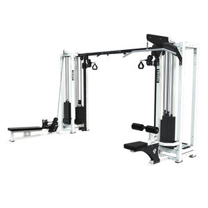 <span class=keywords><strong>Machine</strong></span> d'exercice de fitness complète à 4 stations pour la maison et le commerce, pour les triceps, les ischio-jambiers, les biceps et les <span class=keywords><strong>jambes</strong></span>, en acier inoxydable - Product Image 5