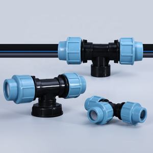 LIRLEE Raccord de tuyauterie pour irrigation d'usine <span class=keywords><strong>Pe</strong></span> Plumbing Material <span class=keywords><strong>Coude</strong></span> PP Compression Poly Hdpe Fittings - Product Image 6