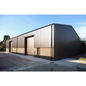 Nave Industrial Prefabricada de Acero Moderna, Estructura Multiusos para Fábrica, Taller, Almacenamiento, Granero Agrícola - Product Image 5