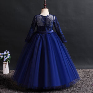 Robe de Haute Qualité à Col Rond pour Grande Fille pour Bal et Fête Robe de Mariage Élégante Blanche pour Fille de 5 à 14 Ans Occasion Formelle - Product Image 6